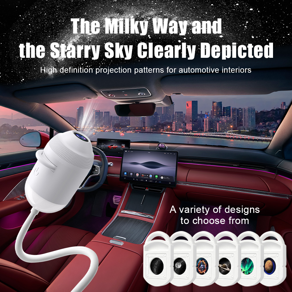 Car USB Star Projector Light 3 - Night Light Projector Stars ulasan dan harga