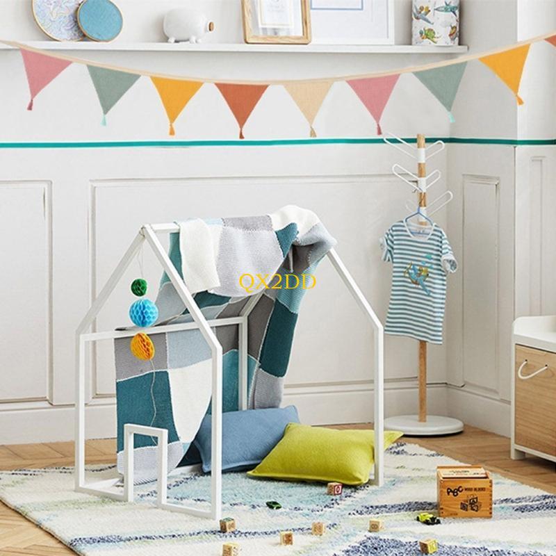 QX2D Soft Fabric Bunting Banne - Baby Nursery Bunting ulasan dan harga