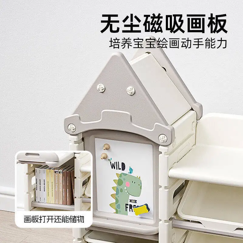Inhe Kids Toy Storage Shelf Ho - Baby Nursery Bookcase ulasan dan harga