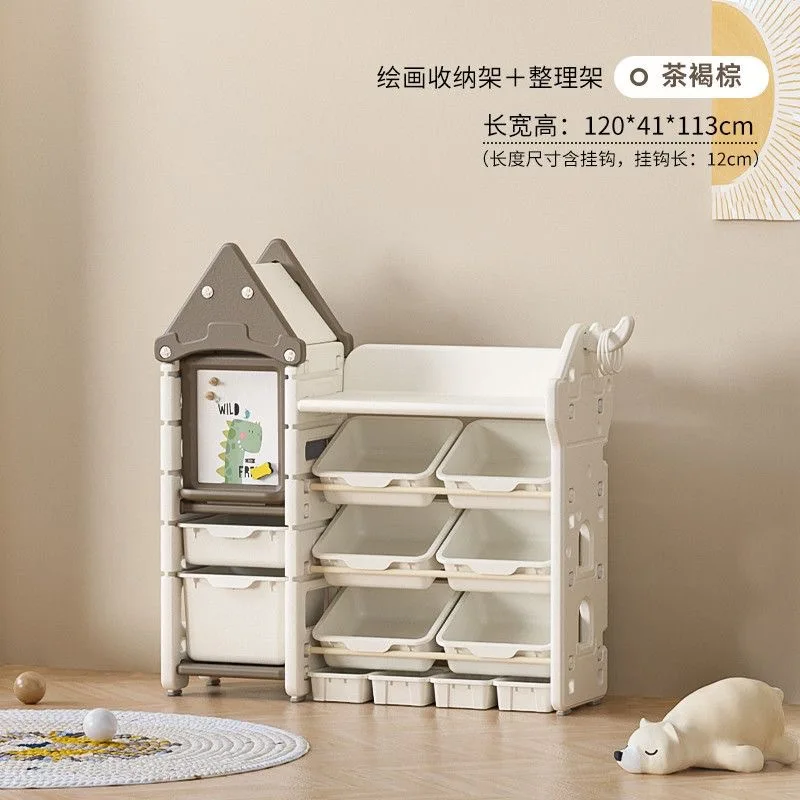 Inhe Kids Toy Storage Shelf Ho - Baby Nursery Bookcase ulasan dan harga