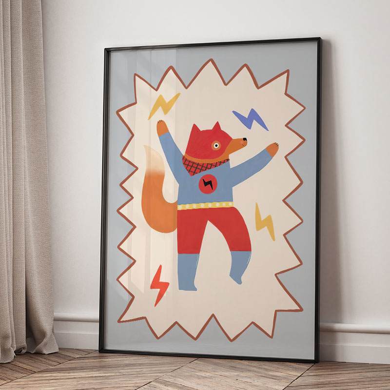Funny Cartoon Super Cool Kid N - Baby Nursery Needs ulasan dan harga