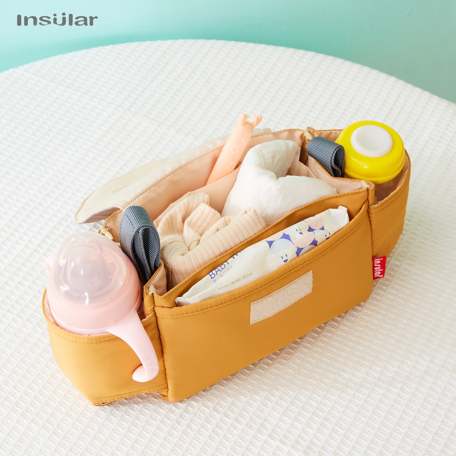 INSULAR Stroller Organizer Mom - Diaper Caddy Organizer ulasan dan harga