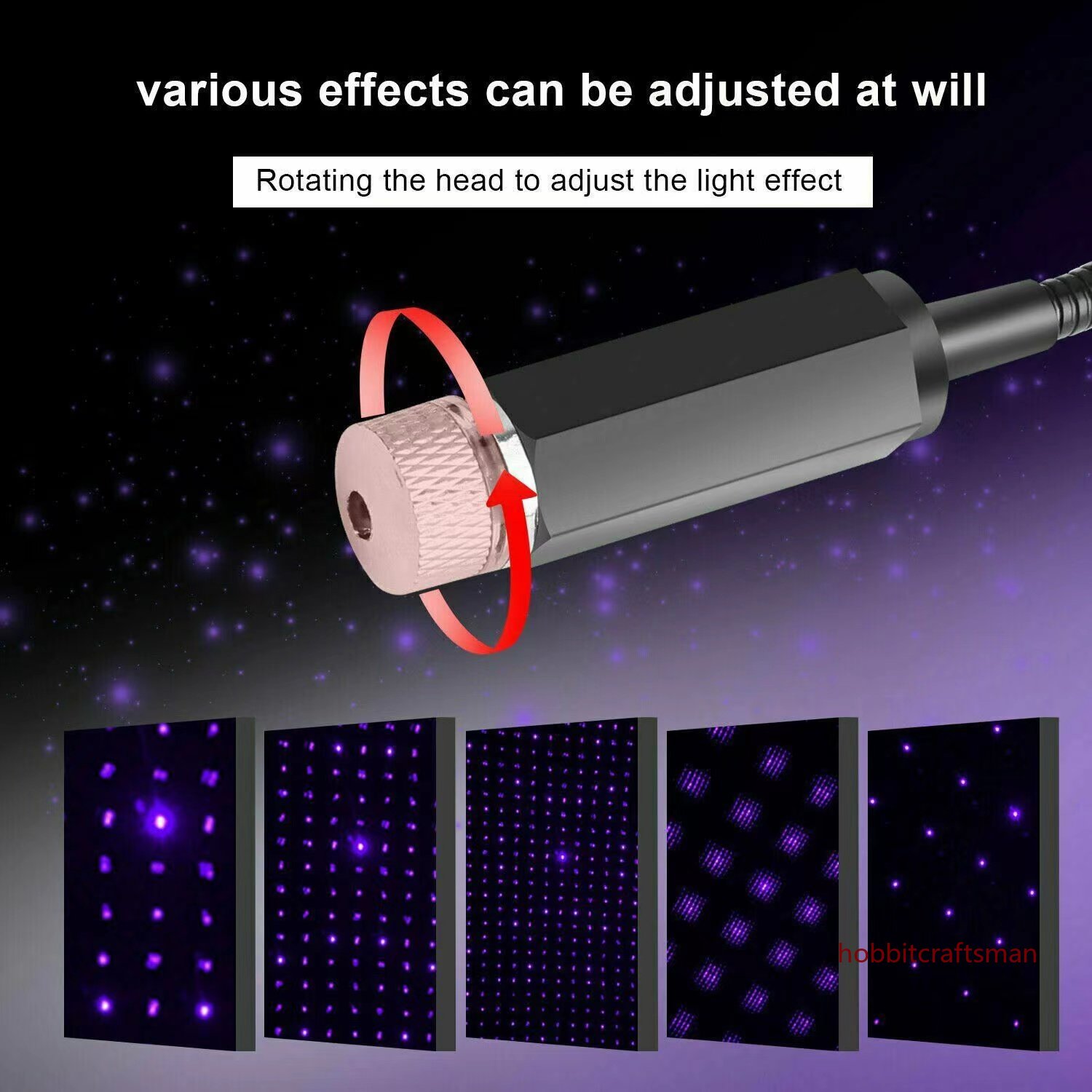 Mini LED Car Roof Star Night L - Night Light Projector Stars ulasan dan harga