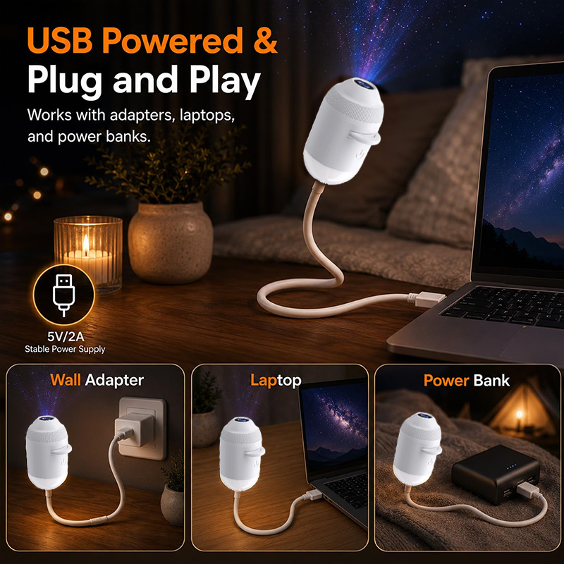 Dynamic Night Light Projector  - Night Light Projector Stars ulasan dan harga